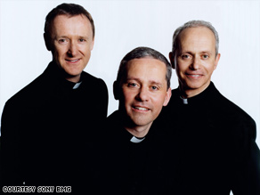 The Priests' debut CD -- part of a major record deal -- includes versions of spiritual songs and Irish tunes.