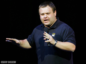 Frank Caliendo does impresssions of a host of politicians, sportscasters and entertainers.