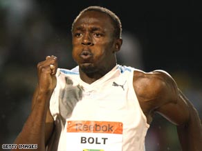 Bolt won his previous clash with Powell, in the Jamaican championships in June.