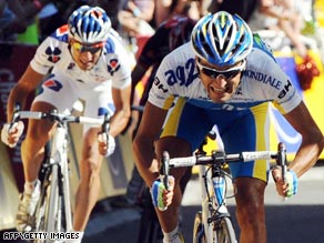 Dessel powered clear to snatch the 16th stage of the Tour for France after a punishing 157-kilometer Alpine trek.