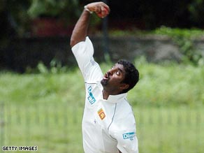 Spin-king Muralitharan took a match-haul of 11 wickets to help Sri Lanka crush India in Colombo.