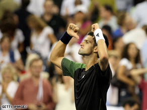 djokovic roddick us open 2008