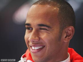 Hamilton produced his pole-clinching time of 1:47.338 with a great final lap.