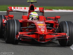 Massa had been lying third when Hamilton and Raikkonen fought out the finish.