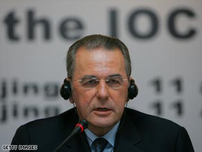 Belgian Rogge has been president of the IOC since taking over from Juan Antonio Samaranch in 2001.
