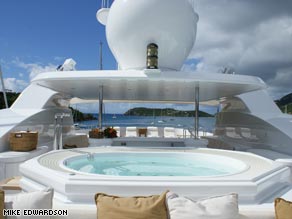 Inside A Yacht