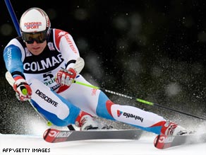 Swiss Daniel Albrecht claimed the fourth success of his career when he won Sunday's giant slalom in Italy.