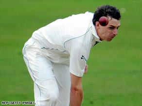 Steyn followed up his batting heroics with five wickets to leave Australia fearing a home Test series defeat.