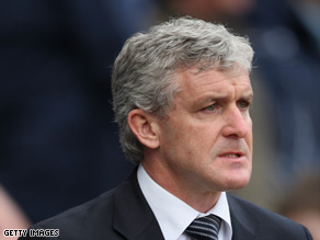 Hughes' first game in charge of Manchester City will be played in a ground that holds 1000 fans.