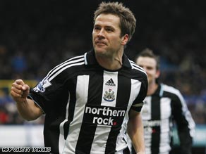Owen's ninth goal of the season for Newcastle has helped put him in the frame for an England recall.