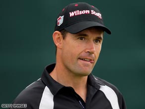 Harrington suffered the injury whilst winning the Irish PGA championship on Saturday.