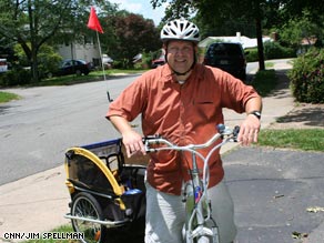 Redmond has cut energy costs dramatically at his home in Arlington, Virginia.