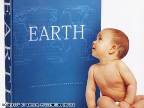 "Earth" is the largest atlas ever produced and weighs over 30 kilos.