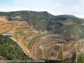 Spanish architects Batlle and Roig have returned a 150 hectare rubbish dump back to nature.