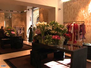 Roberto Cavalli's Florence store