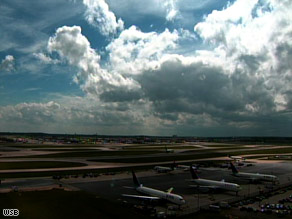 Flights at Atlanta's Hartsfield-Jackson International Airport were delayed Tuesday afternoon.