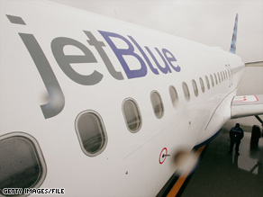 A JetBlue plane was held in North Carolina for two hours while passengers were interviewed.