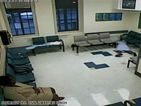 Surveillance video shows Esmin Green on the hospital floor for more than an hour before anyone helps her.