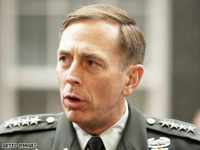 The Senate votes 95-2 to confirm Gen. David Petraeus in his new position.