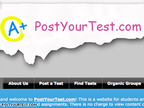 PostYourTest.com creator Demir Oral says the site is a tool for education, not for cheating.