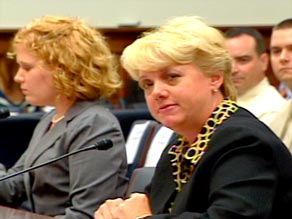 Lauterbachs mother, Mary Lauterbach, right, says her daughters rape allegation was virtually ignored by the military. 