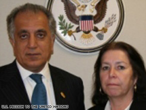 Christine Levinson has sought help from Zalmay Khalilzad, the U.S. ambassador to the United Nations.