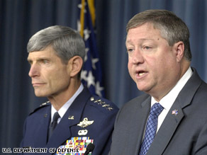 Air Force Secretary Michael Donley and Chief of Staff Gen. Norton Schwartz explain the Tawain nuke probe.