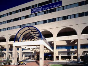 A 14-year-old Iowa girl was left Tuesday at Creighton University Medical Center in Omaha, Nebraska.