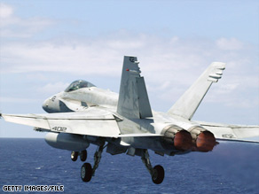 Inspectors looking at F/A-18 fighter jets have found 15 with stress crack problems on the wings.