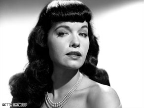 Pinup queen Bettie Page was credited with helping to usher in the sexual revolution.