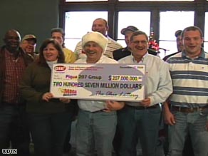 After five years of buying Mega Millions Lottery tickets, a group of 15 people in Ohio finally hit the jackpot.