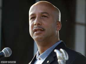 New Orleans Mayor Ray Nagin attends a ceremony Friday honoring Hurricane Katrina victims.