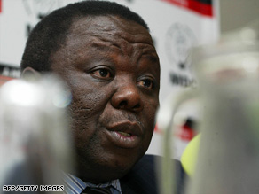 Tsvangirai: "I am not advocating for military intervention in Zimbabwe."