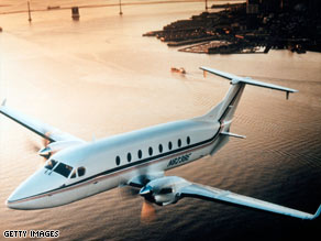 File image of a Beechcraft 1900 aircraft