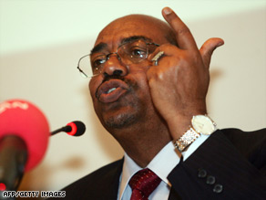 Sudan President Omar al-Bashir, who was charged with war crimes, is under pressure to end the war in Darfur.