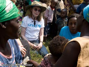 Mia Farrow says the Congo warfare has disrupted every aspect of ordinary life.