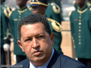Venezuela's President Hugo Chavez