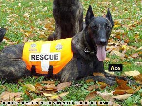 Ace, who found a woman buried alive in 3 feet of snow, will soon be enjoying a T-bone steak as a reward.