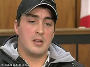 Jeffrey Adams says he freed himself and helped free two others before making a "gut-wrenching" decision to leave.