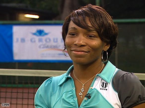 World tennis champion Venus Williams