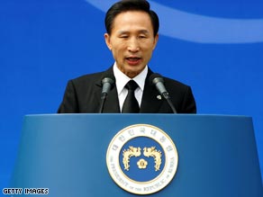 South Korean President Lee Myung-Bak
