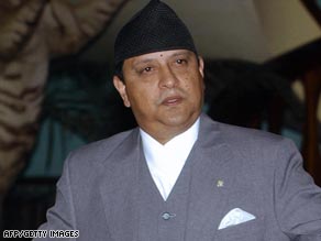 King Gyanendra of Nepal