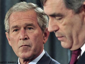 Safe in their hands? The leaders of the G8 nations meet in Japan in July to discuss climate change.