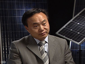 Shi estimates that the solar energy industry could be worth $50 billion by 2010.