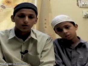 The boys' father is perplexed by the stir created over his children: "I sent my children to learn the Quran."