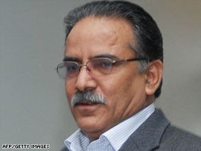 Pushpa Kamal Dahal, also known as Prachanda