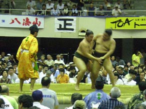 Fans in Japan expect humility and dignity from sumo wrestlers.