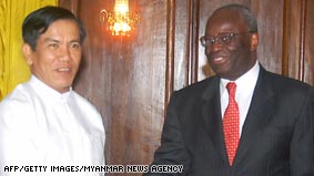 U.N. envoy meets with Myanmar opposition