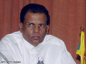 Maithripala Sirisena has topped the UPFA Polonnaruwa District preferential vote list by obtaining 90,118 votes while Earl Gunasekara topped the UNP list ... - art.sri.lanka.sirisena.afp.gi