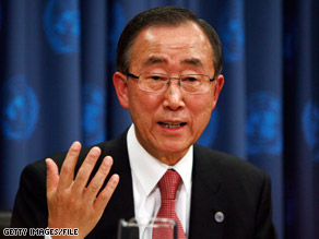 Through a spokesman, U.N. Secretary-General Ban Ki-moon said there is no justification for violence.